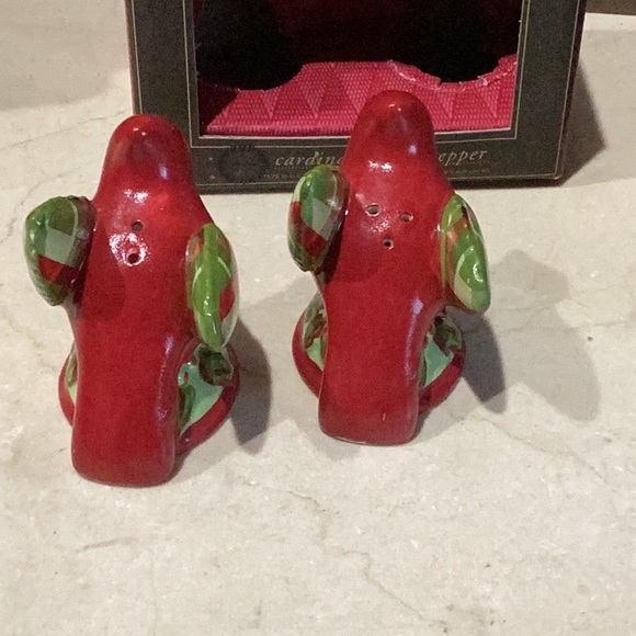Trim A Home Moose and Cardinal Salt  & Pepper Shakers NIB - Picture 4 of 11